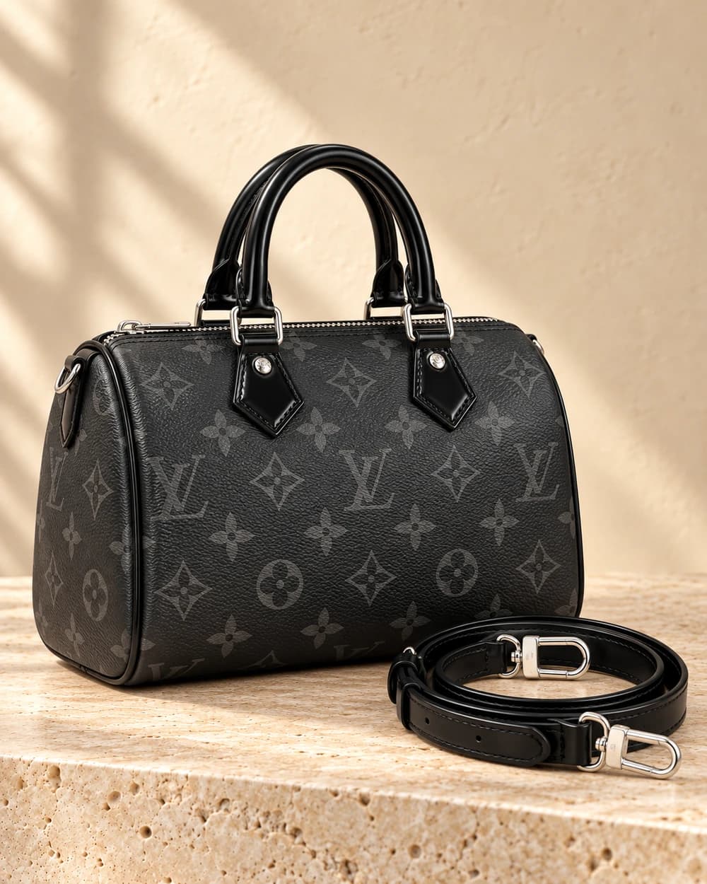 Louis Vuitton Speedy 25 — Black