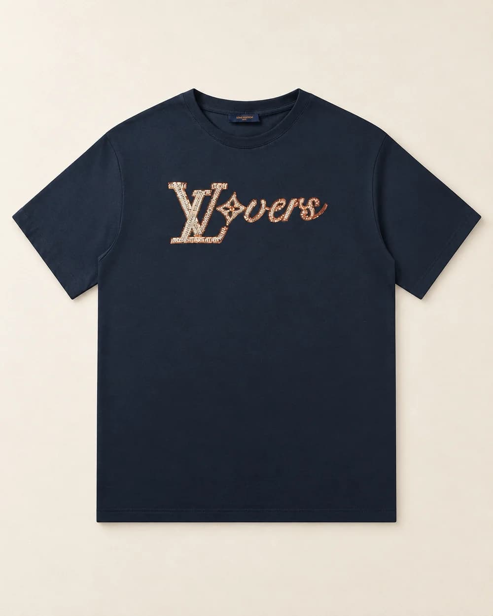 Louis Vuitton LV Lovers T-shirt — Navy