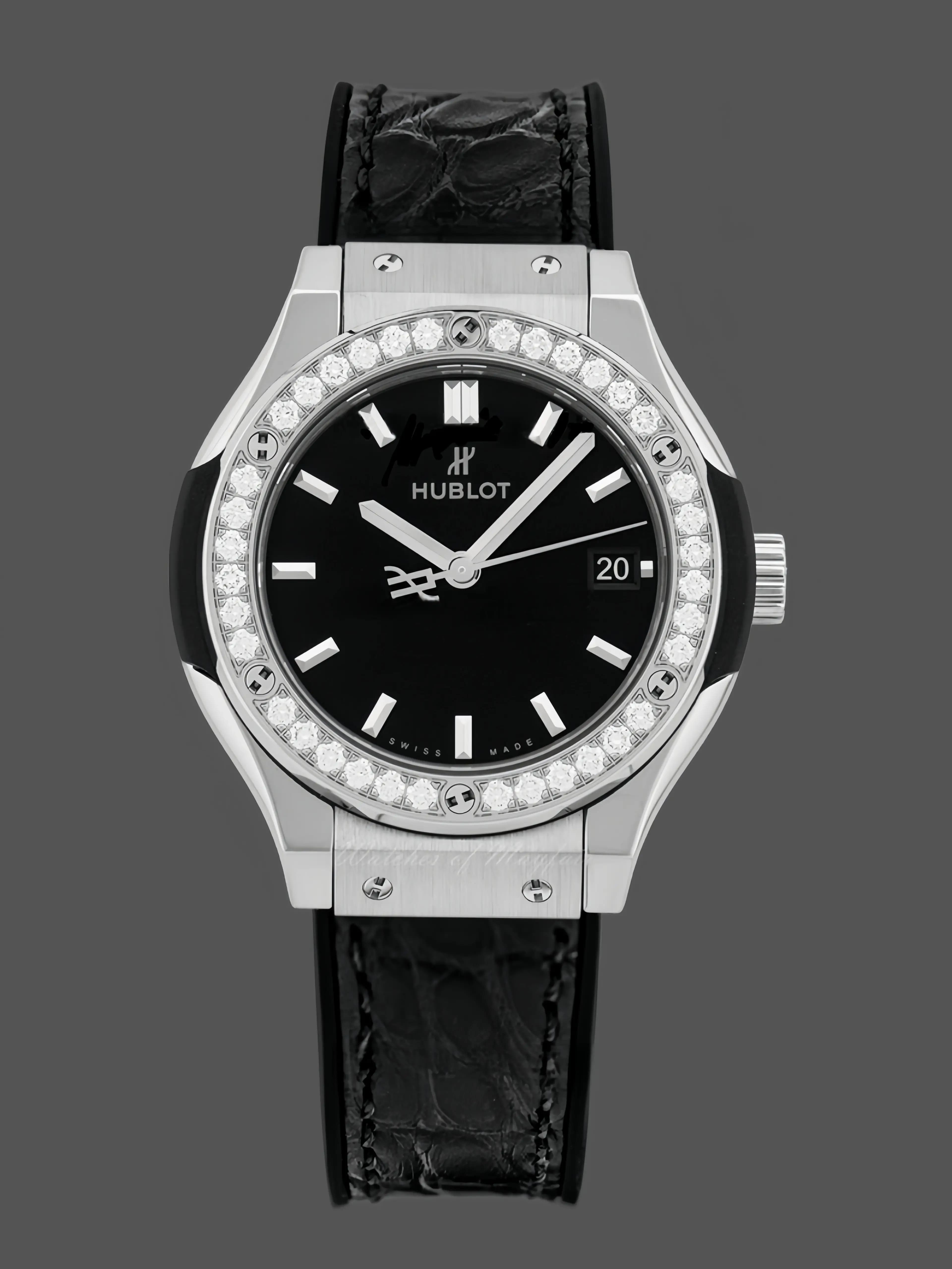 Hublot Classic Fusion 581.NX.1171.LR.1104 33mm Lady Watch — view 1