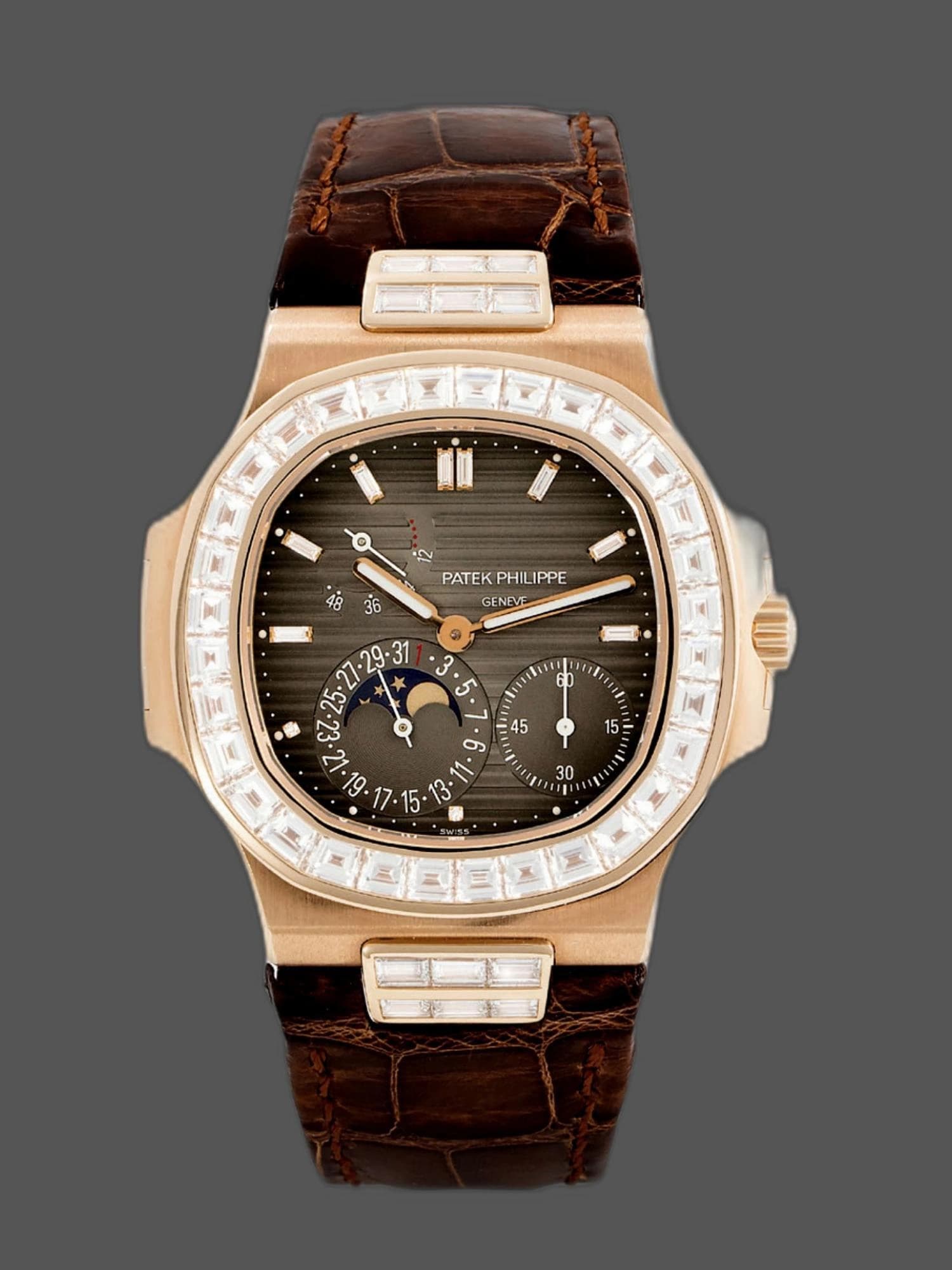 Replica Patek Philippe Nautilus 5724 001 40mm Mens Watch — view 1