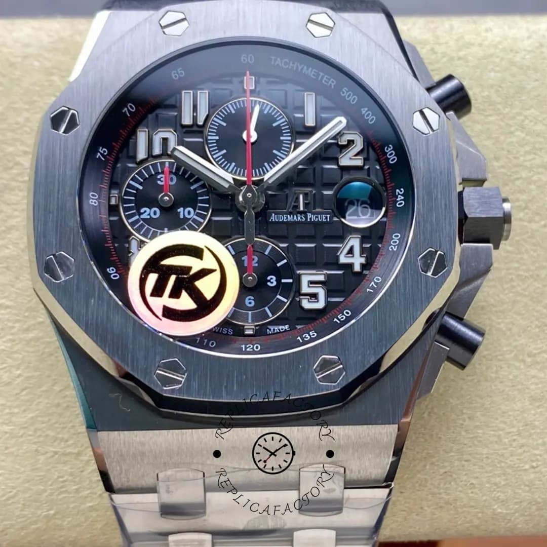AP Royal Oak Offshore Automatic 26470ST.OO.A101CR.01 Replica Stainless Steel Bracelet — view 1