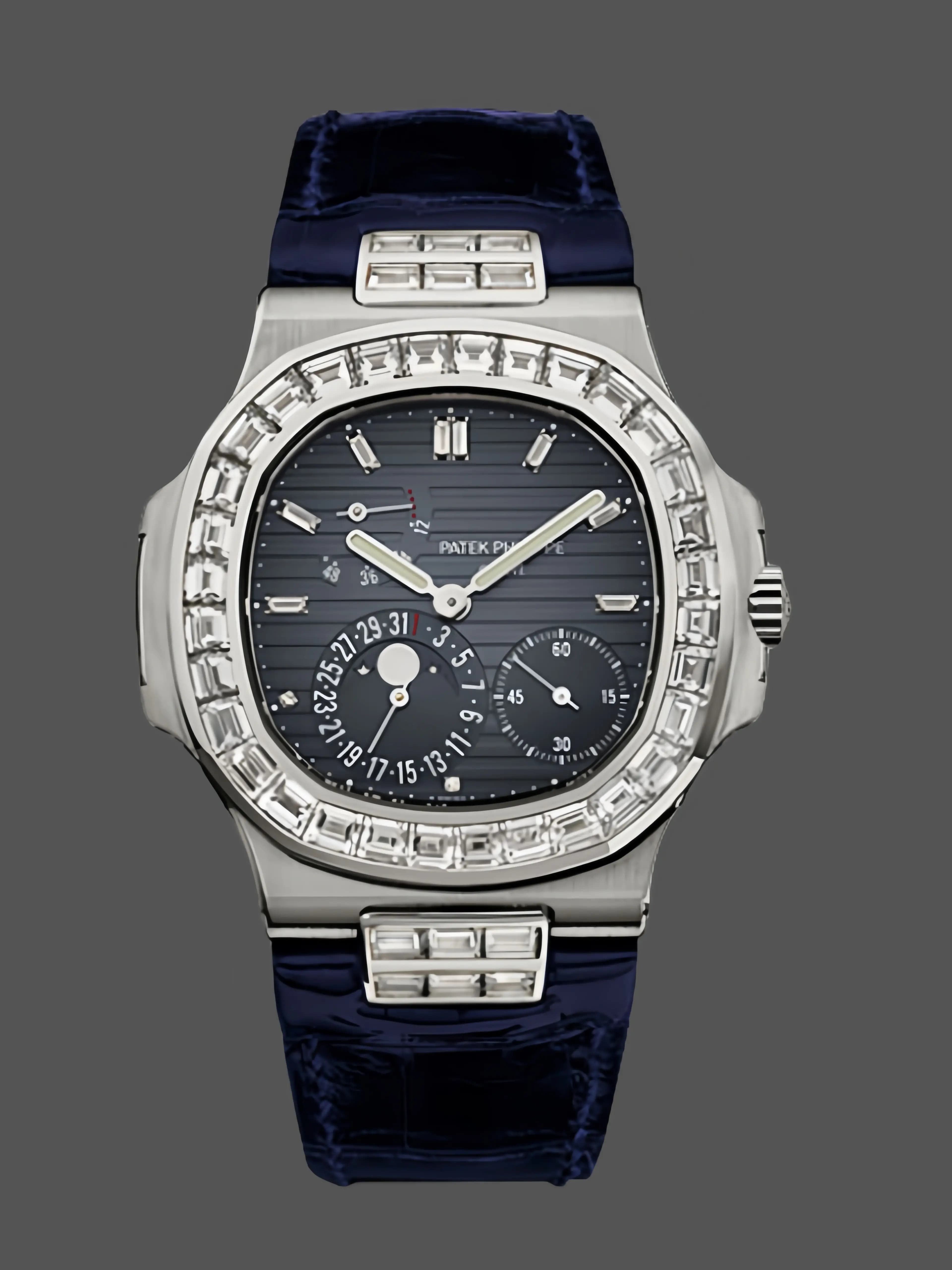Patek Philippe Nautilus Moon Phases Black 5724G 001 40mm — view 1