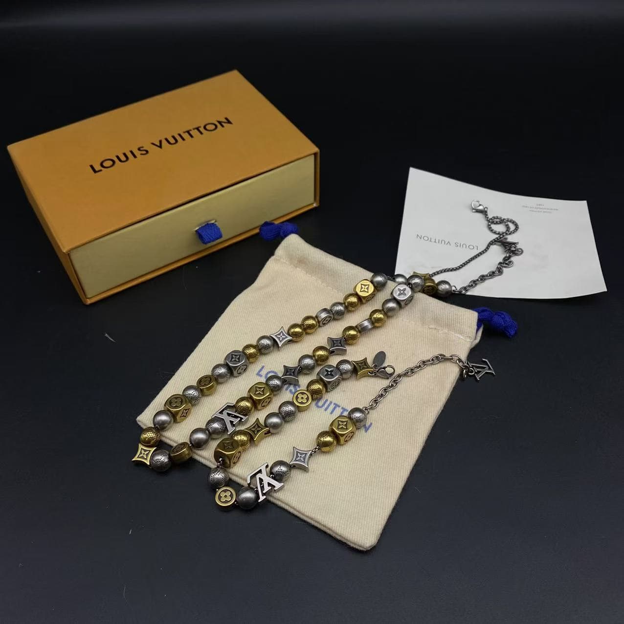 Bead Bracelet Necklace — view 1