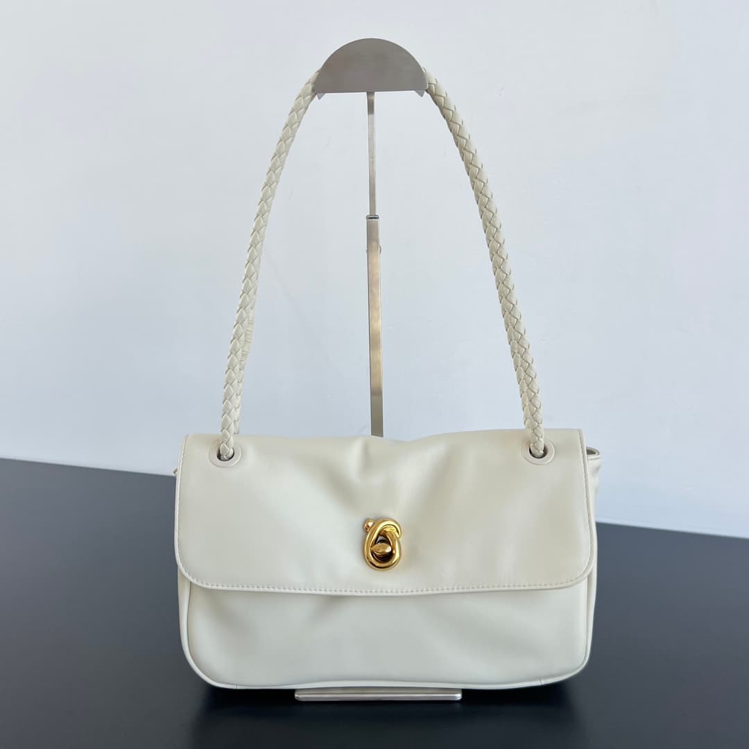 Madison Shoulder Bag — White — view 1