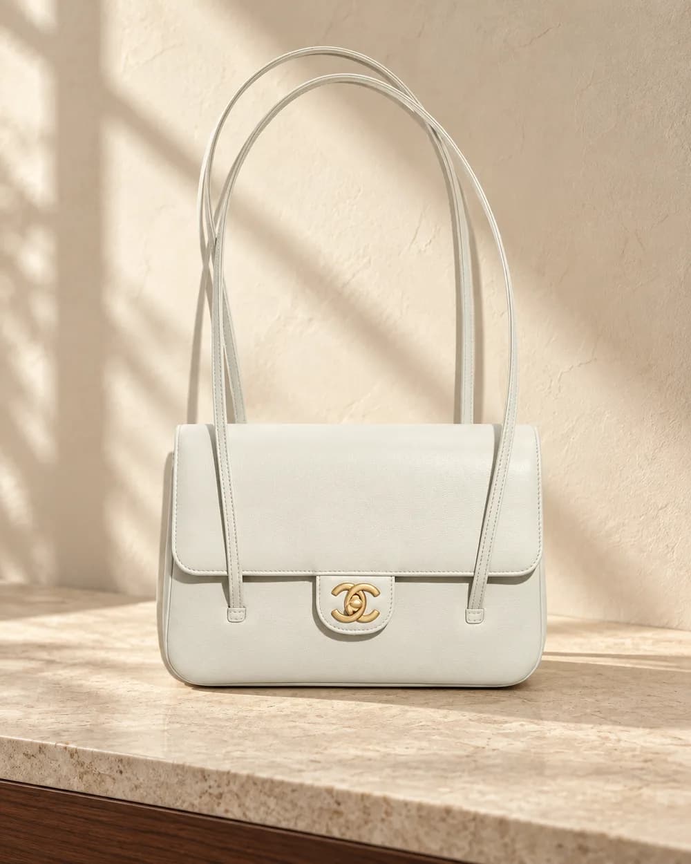 Chanel Small flap bag — Ivory