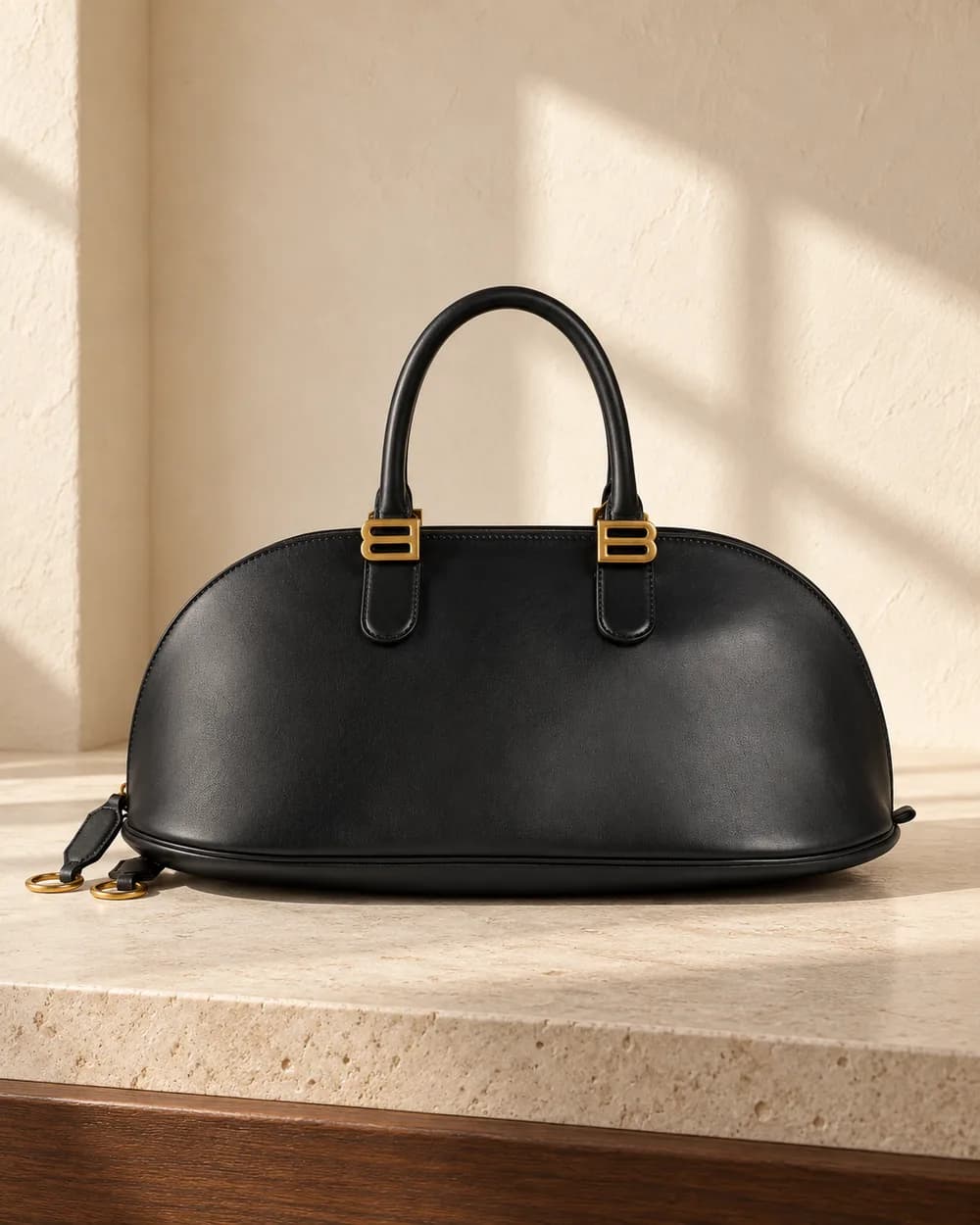 Balenciaga Bolero Bowling medium — Black