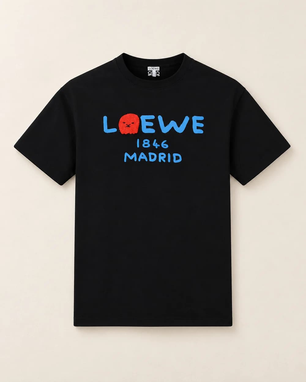 Loewe Madrid logo T-shirt — Black