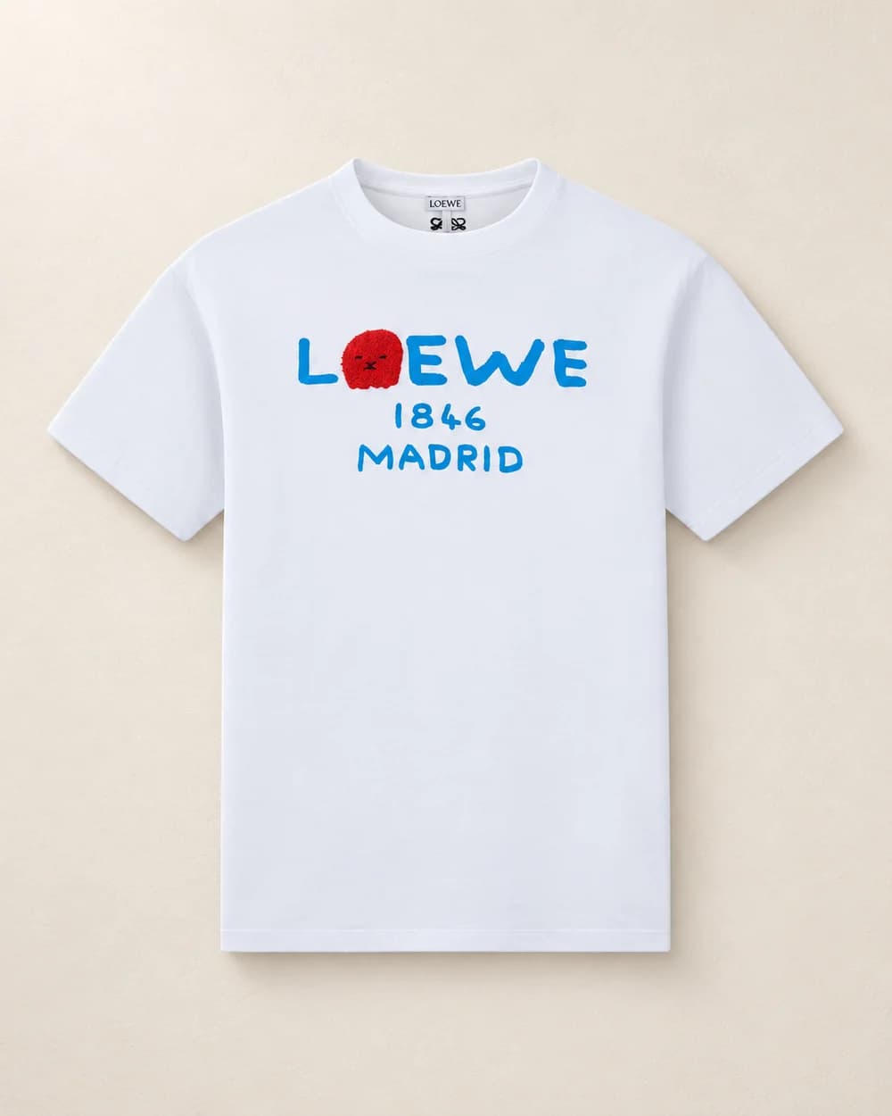 Loewe Madrid logo T-shirt — White