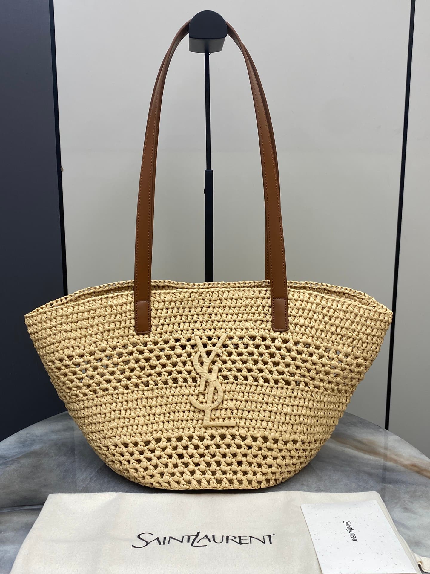 Panier Small Woven Tote — view 1