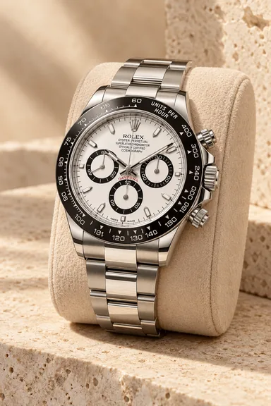 AI-generated Rolex Daytona watch illustration