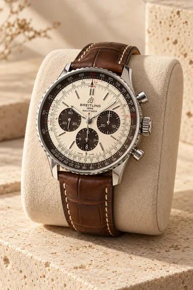 AI-generated Breitling watch illustration