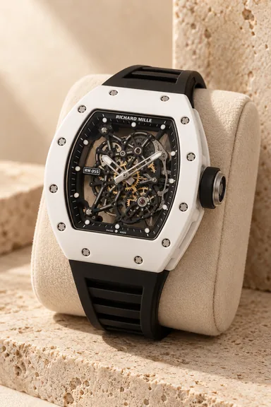 AI-generated Richard Mille watch illustration