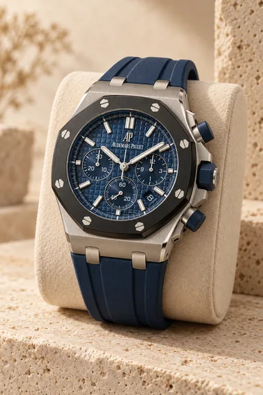 AI-generated Audemars Piguet Royal Oak Offshore watch illustration