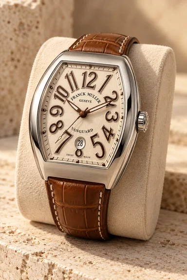 AI-generated Franck Muller watch illustration